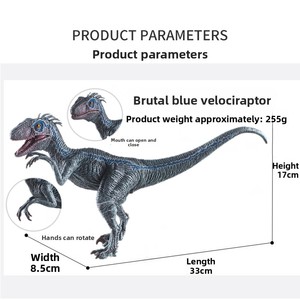 Juguetes <span class=keywords><strong>de</strong></span> Dinosaurio <span class=keywords><strong>de</strong></span> Plástico PVC OEM ODM para Indoraptor Azul, Escala 1/60, Certificado por ASTM, para Niños y Fanáticos <span class=keywords><strong>de</strong></span> la Temática Animal - Product Image 2
