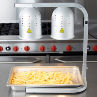 Lampe chauffante électrique colorée pour buffet, équipement de cuisine commerciale, pour restaurant