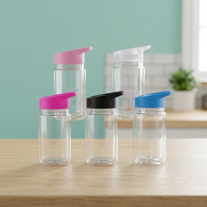USA Stock JuPeng 10oz Double Wall Stainless Steel Vacuum Insulated Kids <b>Cups</b> with Lid Minimalist Design - Product Image 2