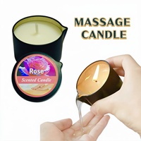 Grenzüberschreitender Bestseller: Sojawachs-Niedertemperatur-Massagekerzen mit ätherischen Ölen, Alien-förmig, Neu für den Valentinstag