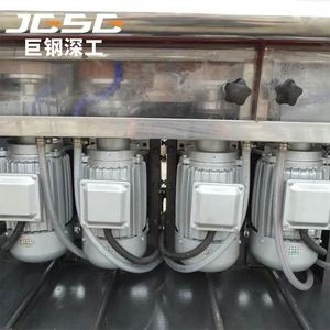 Máquina de borde de vidrio de 4 motores Mini máquina de línea recta de vidrio Maquinaria de molienda y pulido - Product Image 5