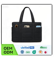BSCI sac fourre-tout pliable de grande capacité personnalisé en usine sac à main résistant à l'eau avec fermeture éclair sac de sport sac de shopping de voyage