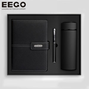 Toptan promosyon lüks hediyeler öğeleri dizüstü iş hediye termos bardak özelleştirilebilir dizüstü hediye kalem ve şişe ile <span class=keywords><strong>Set</strong></span> - Product Image 3