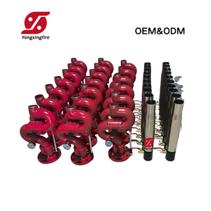 Canon à eau et mousse de haute qualité de 4 pouces, 500 GPM, en alliage d'aluminium forgé ANSI150, avec tube d'aspiration pour <span class=keywords><strong>camion</strong></span> de pompiers - Product Image 3