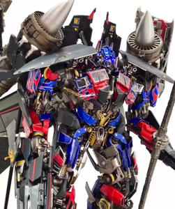 Estatua de <span class=keywords><strong>Optimus</strong></span> <span class=keywords><strong>Prime</strong></span> de American Comics para Coleccionistas, Material de Resina, Pintada a Mano, Artística, Ultra Detallada - Product Image 3
