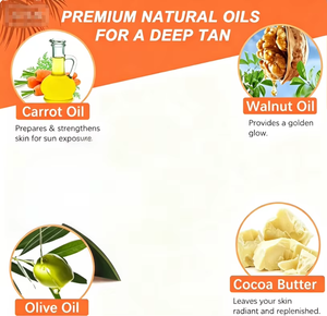 Olio Autoabbronzante Liquido Oro, Idratante e Nutriente per un'Abbronzatura Scura e Luminosa, per Corpo e Viso - Product Image 4