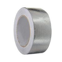 Ruban adhésif en tissu de fibre de verre avec feuille d'aluminium pour protection thermique, ignifuge, pour isolation de câbles