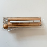 Campana de Madera de 1 Tono para Meditación, Instrumento de Percusión, con Mazo, en Oferta