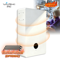 Ventilateur d'air frais intelligent WiFi personnalisé Uniflow 200m³/h, haute performance (CADR), avec filtre HEPA, pression positive et mode minuterie