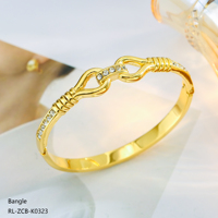 Brazalete de Acero Inoxidable Chapado en Oro de 18K al por Mayor, Hipoalergénico, Sin Níquel, Estilo Minimalista, Punk, Geométrico, Unisex, a la Moda