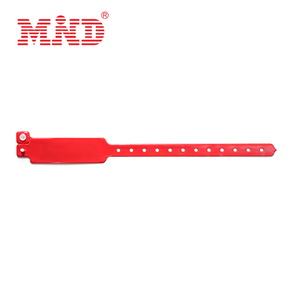 Không thấm nước tùy chỉnh đầy màu sắc PVC ID Vinyl dây đeo cổ tay Mifare siêu nhẹ C 50pf phản quang Vòng đeo tay một thời gian sử dụng - Product Image 3