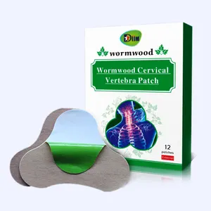 Parche para aliviar el dolor Lumbar de la columna vertebral Cervical del cuello, medicina Herbal china efectiva