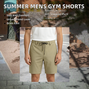 Pantalones Cortos Deportivos de Verano para Hombre, de Nailon/Algodón, de Secado Rápido, con Cordón Ajustable, Cintura Media, para Baloncesto, Gimnasio, Fútbol - Product Image 2