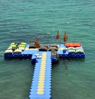 Vente en gros HDPE matériel ponton Cubes Marina plate-forme flottante du fournisseur