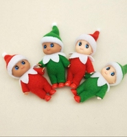 2025 heiß verkaufte Weihnachten Baby dunkle Haut Elf Puppen Baby Elfen Puppen Spielzeug Weihnachts dekoration für Kinder Geschenke