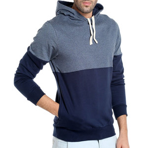 Casual Men's 180Gsm Lightweight <b>Hoodie</b> <b>Thin</b> Cotton Pullover for Autumn Daily Wear Breathable Hooded Top Custom Logo - Product Image 5