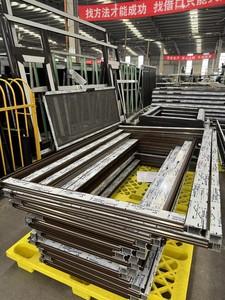 <span class=keywords><strong>Garage</strong></span> sous-sol voiture cadre en aluminium personnalisé couleur ajuster givré balle verre trempé clair <span class=keywords><strong>porte</strong></span> électronique 110V - Product Image 6
