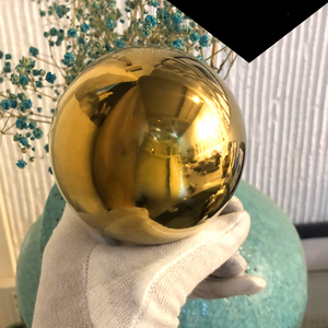 Оптовая продажа с завода, Медные шарики, полый латунный шар с отверстием - Product Image 3