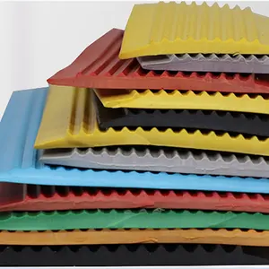 Factory supply durable Self Adhesive Non Slip Rubber Stair Treads
