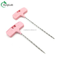 Aiguille de biopsie d'aspiration de moelle osseuse jetable avec trocart et stylet