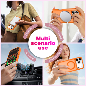 <span class=keywords><strong>Coque</strong></span> de téléphone de <span class=keywords><strong>luxe</strong></span> fine et mate pour <span class=keywords><strong>iPhone</strong></span> 17 <span class=keywords><strong>Pro</strong></span> Max Air 16 Plus 15 14 13 <span class=keywords><strong>12</strong></span> 11, compatible avec la charge sans fil, antichoc, protection arrière - Product Image 5