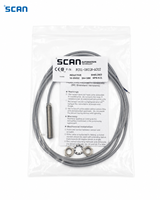 Sensor Proximitas Induktif Terlindung SCAN M8 Silindris 1mm NPN Normally Open 10-30V DC 2kHz IP67