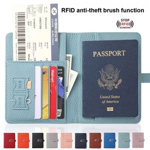 PU Leather Luggage Tag Passport Bag <b>Notebook</b> <b>Set</b> Metal Pen Corporate Gift Custom Passport Plane Business Personalized Gift <b>Set</b> - Product Image 3