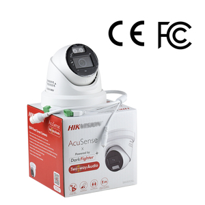 Caméras IP tourelles HIK Original 4MP 8MP 4K AcuSense avec lumière stroboscopique et alarme audio pour une sécurité proactive <span class=keywords><strong>DS</strong></span>-2CD2386G2H-IS2U/SL - Product Image 1