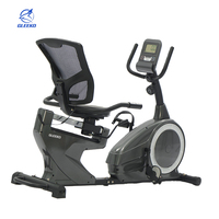 Vélo d'exercice magnétique Value Home en ABS, haute qualité, résistance réglable manuellement sur 8 niveaux, écran LCD
