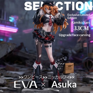 Modèle GK Asuka <span class=keywords><strong>Evangelion</strong></span> Anime 33CM en PVC, jouet tendance, décoration de bureau, accessoires d'anime, paiement complet, en stock - Product Image 2