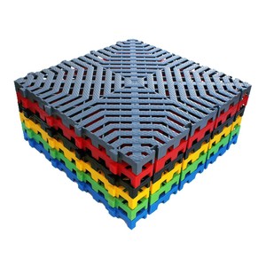 Plastic Floor Grating Mesh Board Car Wash Drainage Mat Easy Installation Industrial Flooring Covering Accessory - Product Image 1