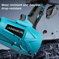 Souffleur industriel portatif NEOBRISKEN à batterie lithium, pression de vent 180g-200g, débit d'air 1000CFM pour souffler l'eau et éliminer la poussière