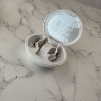Faux cils magnétiques en gros, kit de cils magnétiques doux avec clips magnétiques