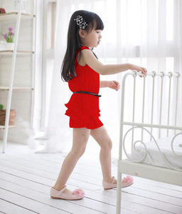 Ropa Infantil al por Mayor, Último Diseño, Vestido de Fiesta sin Mangas con Malla para Niñas, de Fabricante Chino - Product Image 6