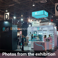 Module autoportant pour stand d'exposition cosmétique 10x20ft 20x20ft, stand d'expo beauté, stand de salon professionnel pour maquillage en centre commercial