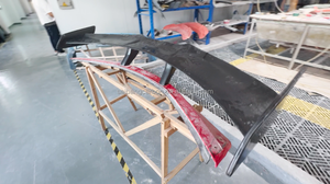 New ZR1 Style Real <strong>Carbon</strong> <strong>Fiber</strong> Rear <strong>Spoiler</strong> for Corvette C8 Z07 Stingray High Wing 2020 up - Product Image 6