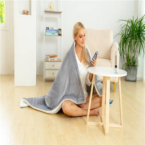 Luxury Flannel Fast Heating Single Control Electric <strong>Heated</strong> <strong>Throw</strong> Blanket <strong>UK</strong> US EU Plug 160 X 130cm - Product Image 6