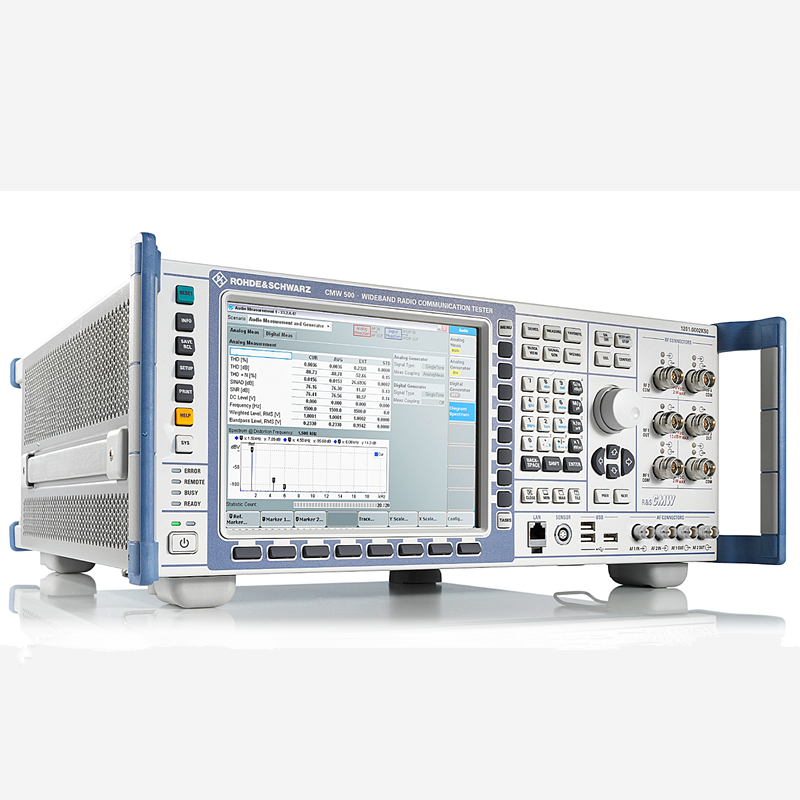 ในสต็อกขาย2nd มือเดิม R & S CMW500 Wideband วิทยุสื่อสารทดสอบการเชื่อมต่อไร้สาย