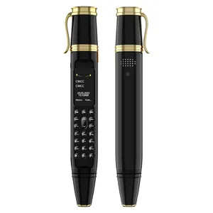 Bm111 Mini Pen Mobiele Telefoon Dual Sim Camera Fan Bluetooth Dialer Radio Recorder Magische Stem Mobiele Telefoon