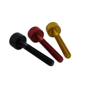 china supplier non standard colour anodized screw/aluminum screws
