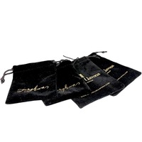 Yilucai Recyclable Velours Emballage Pochette Sac Fantaisie Imprimé Multicolore pour Gemmes Colliers Montres Lunettes Estampage Caractéristique