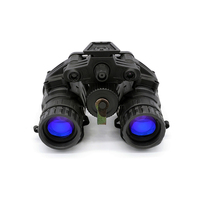 Lunettes de vision nocturne binoculaires modulaires avec lumière de remplissage IR intégrée, gain réglable, vision optique en basse lumière en composite PEEK