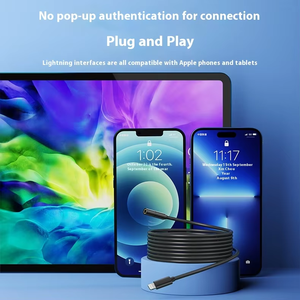 IP68 không thấm nước không dây borescope Cắm và chơi kiểm tra máy ảnh cho Android và <span class=keywords><strong>iPhone</strong></span> - Product Image 5