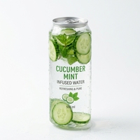 Bouteille de boisson en plastique anti-fuite avec bouchon à clapet, 350 ml, conteneur transparent en PET pour boissons gazeuses