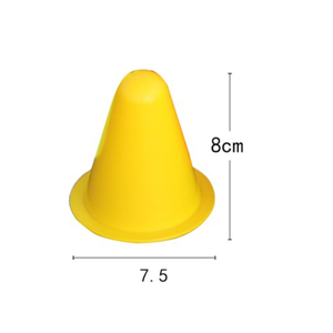 Cônes de marquage de terrain pour événements festifs, agilité, football, basketball, entraînement en salle et en extérieur - Product Image 3