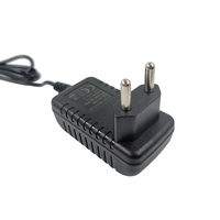 Alimentation murale AC/DC personnalisable CKS, 12V 1A, en matériau ABS/PC, pour éclairage LED et caméra CCTV – Approvisionnement direct usine