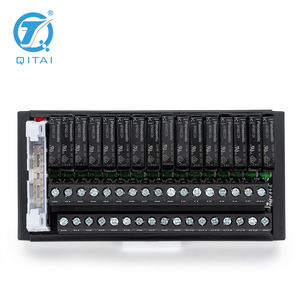 Qmy416 5a dc24v 7.5a रिले मॉड्यूल 4 8 16 32 चैनल पीएलसी टर्मिनल ब्लॉक - Product Image 1