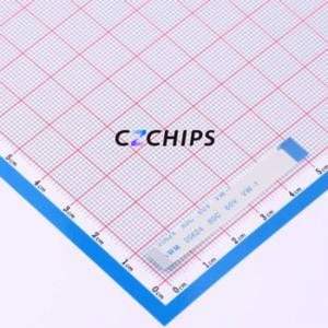 FFC-0.5-12P-50mm-B FFC Cable (Flexible Flat Cable) P=0.5mm Connector 12P 0.5mm 0.3mm Reverse - Product Image 1