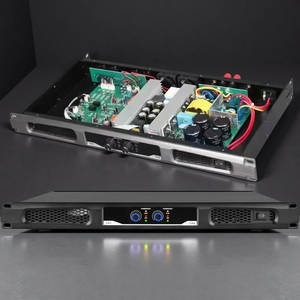 Amplificatore di Potenza Digitale a 2 Canali MiCWL CA6200 1300Wx2 8Ω 3200Wx2 4Ω in Metallo 1U Montabile su Rack per Sistema PA - Product Image 1