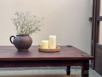 Table d'appoint minimaliste mobile en bois massif, table de chevet, mobilier de salon et chambre, fournisseur commercial écologique en gros
